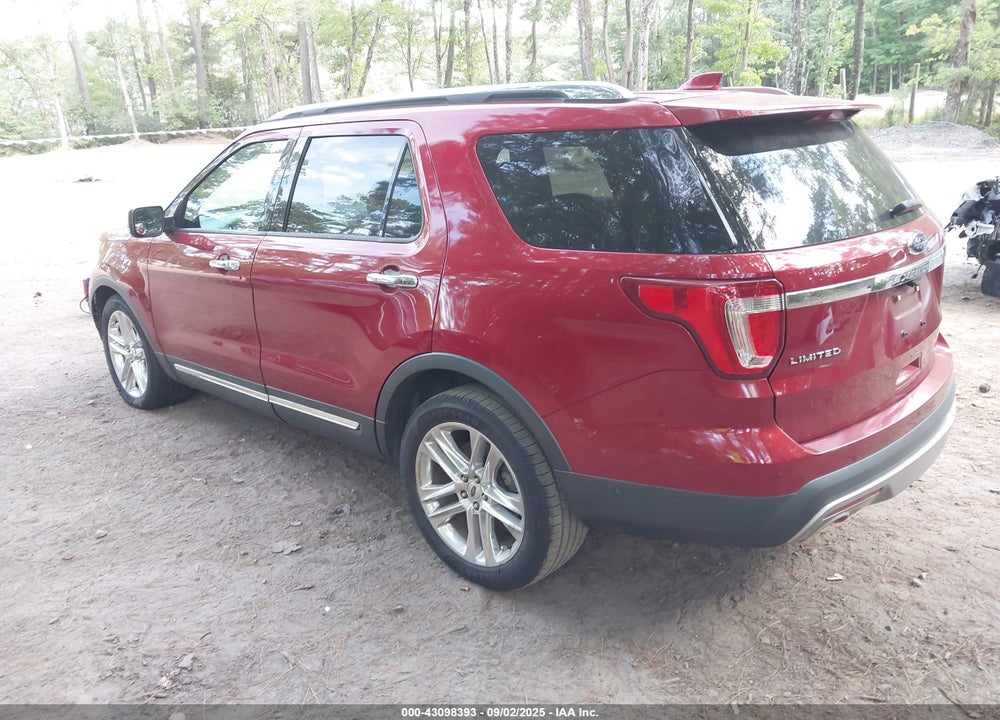 2017 FORD EXPLORER VIN: 1FM5K7F88HGD77678