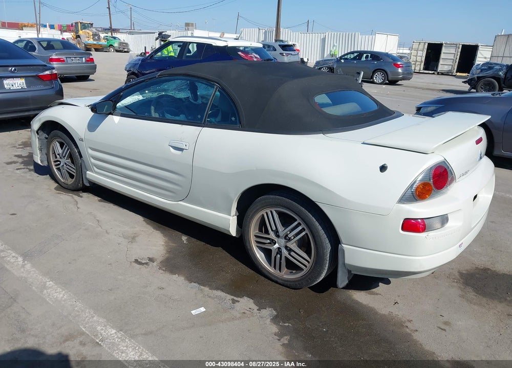 2004 MITSUBISHI ECLIPSE SPYDER GTS VIN: 4A3AE75H54E112991