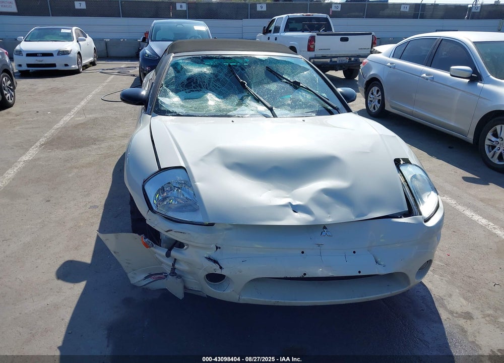 2004 MITSUBISHI ECLIPSE SPYDER GTS VIN: 4A3AE75H54E112991