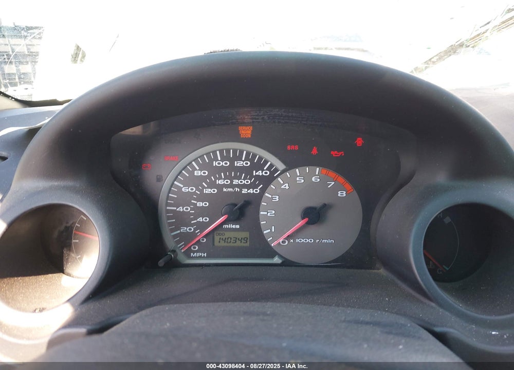 2004 MITSUBISHI ECLIPSE SPYDER GTS VIN: 4A3AE75H54E112991