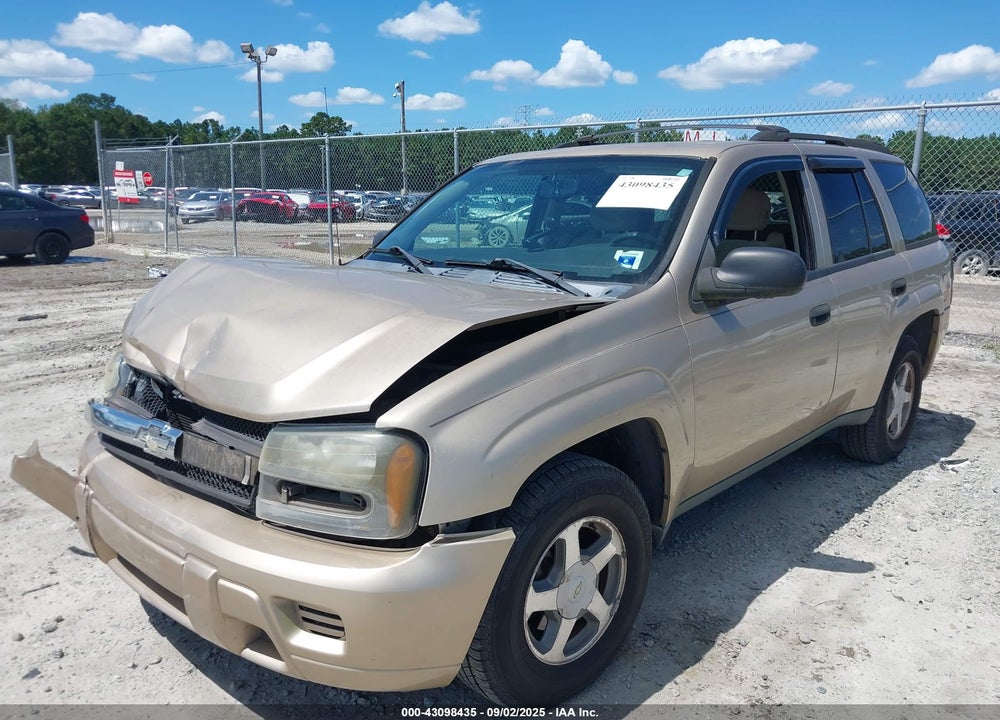 2006 CHEVROLET TRAILBLAZER LS VIN: 1GNDT13S562126788