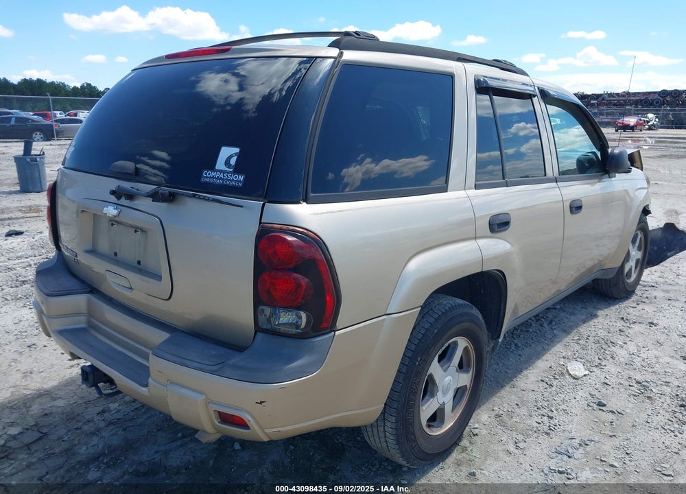2006 CHEVROLET TRAILBLAZER LS VIN: 1GNDT13S562126788