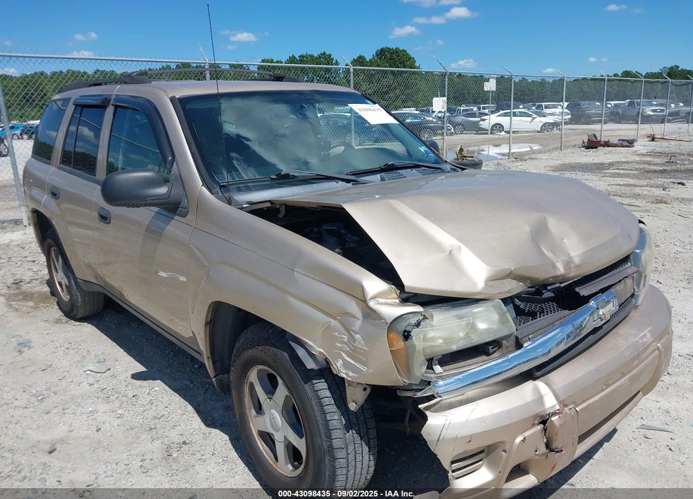 2006 CHEVROLET TRAILBLAZER LS VIN: 1GNDT13S562126788