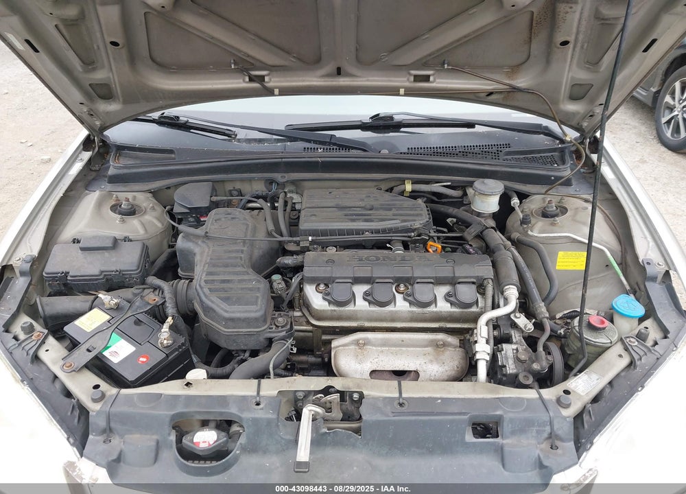 2004 HONDA CIVIC LX VIN: 2HGES16524H531230