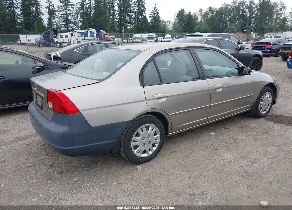 2004 HONDA CIVIC LX VIN: 2HGES16524H531230