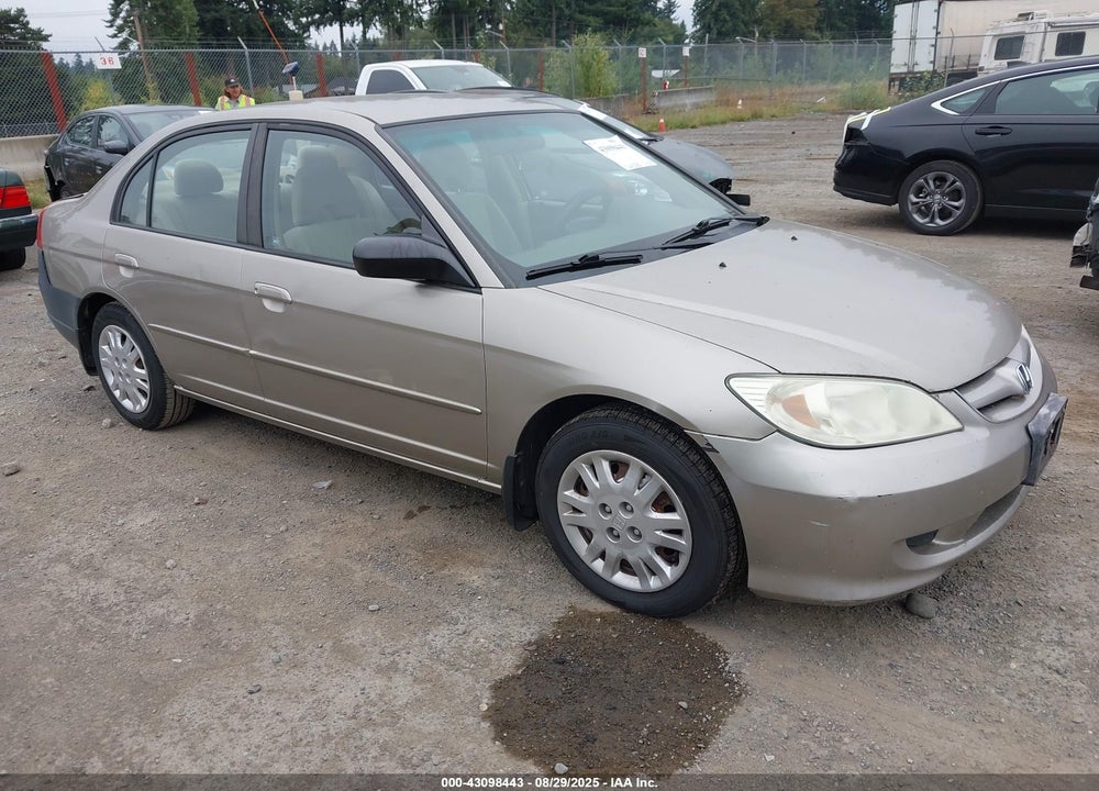 2004 HONDA CIVIC LX VIN: 2HGES16524H531230