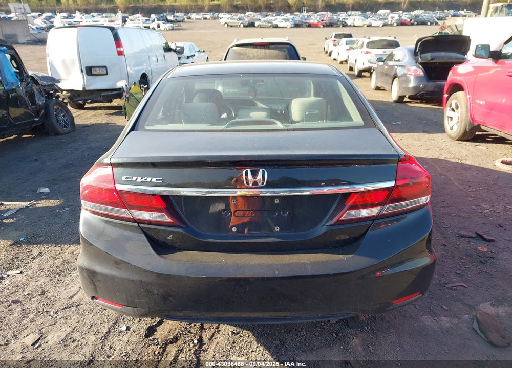 2013 HONDA CIVIC VIN: 19XFB2F83DE289062