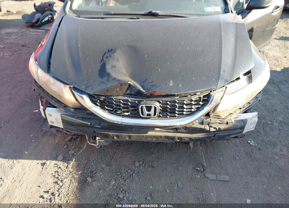 2013 HONDA CIVIC VIN: 19XFB2F83DE289062