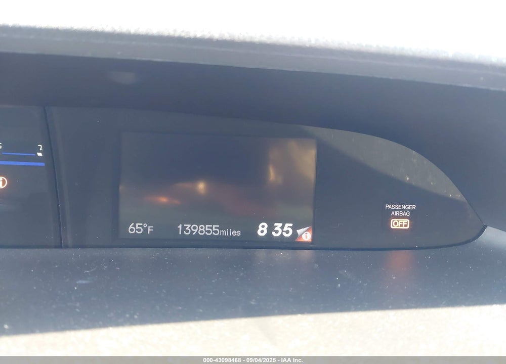 2013 HONDA CIVIC VIN: 19XFB2F83DE289062