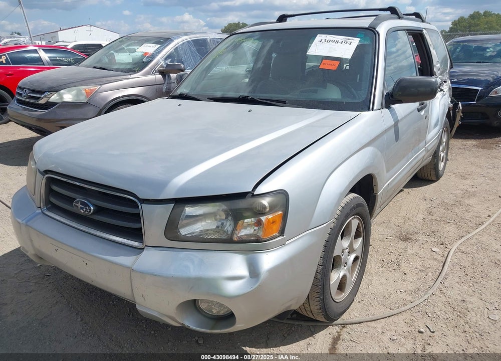 2004 SUBARU FORESTER 2.5XS VIN: JF1SG65674H718792