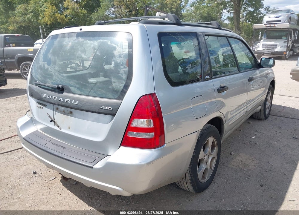 2004 SUBARU FORESTER 2.5XS VIN: JF1SG65674H718792