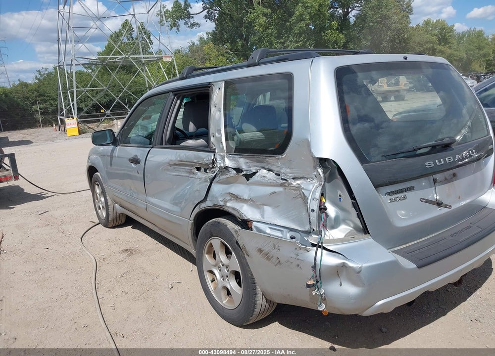 2004 SUBARU FORESTER 2.5XS VIN: JF1SG65674H718792