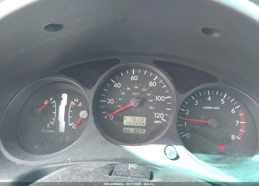 2004 SUBARU FORESTER 2.5XS VIN: JF1SG65674H718792