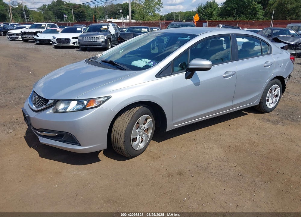 2015 HONDA CIVIC VIN: 2HGFB2F51FH508261