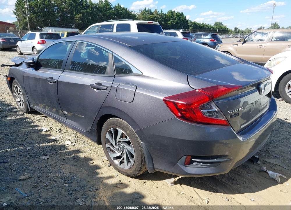 2016 HONDA CIVIC VIN: 19XFC2F71GE075731
