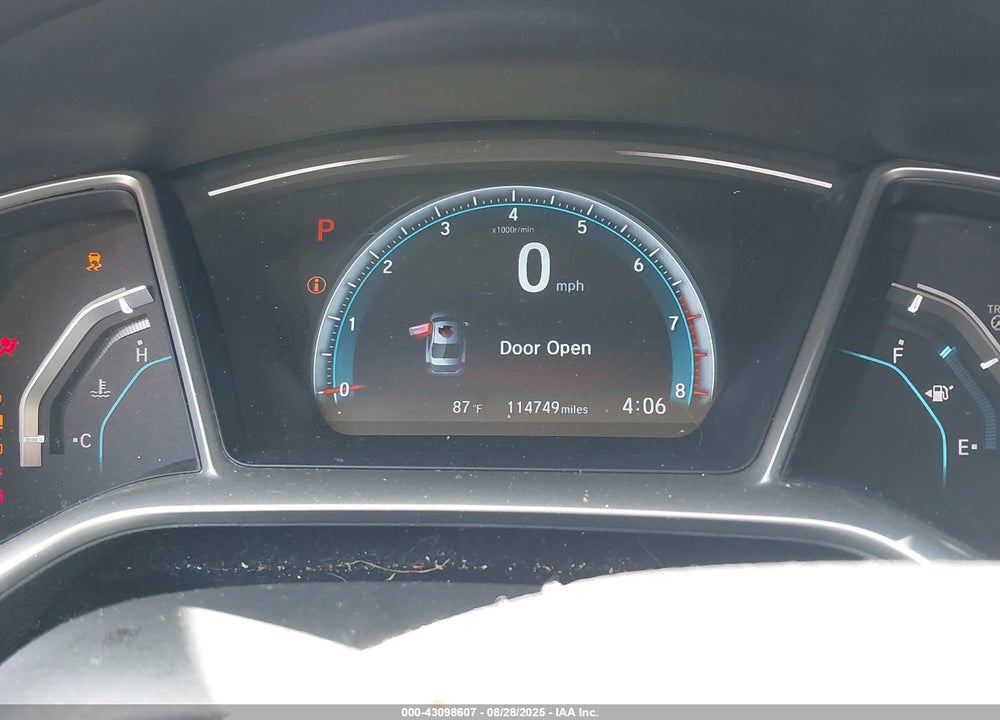 2016 HONDA CIVIC VIN: 19XFC2F71GE075731