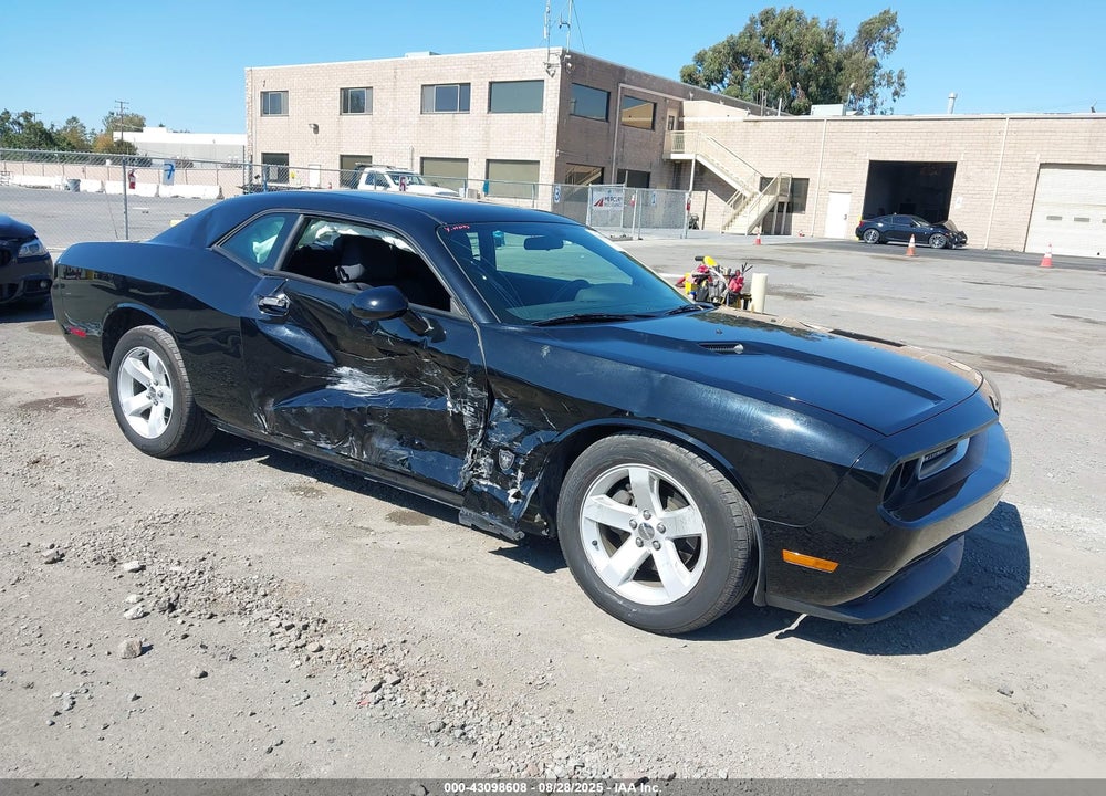2013 DODGE CHALLENGER SXT VIN: 2C3CDYAG0DH718858