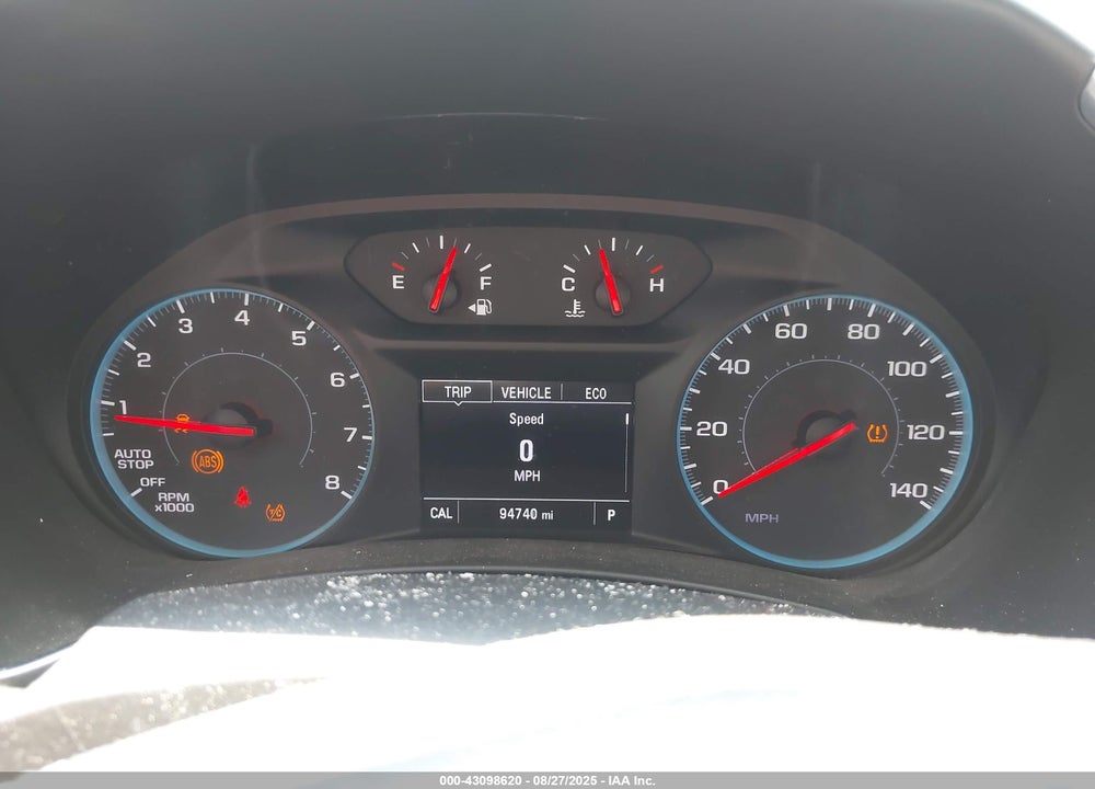 2018 CHEVROLET EQUINOX VIN: 2GNAXHEV5J6257965