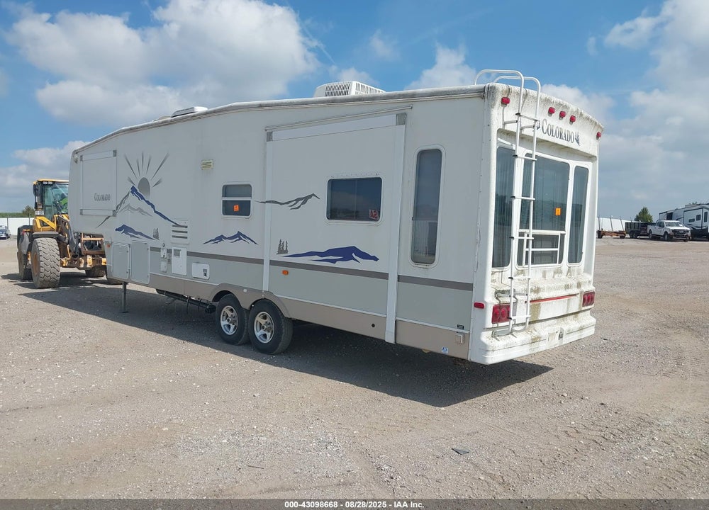 2004 COLORADO 33RL 5TH WHEEL TRAVEL TRAILER VIN: 47CFCRT274P650474