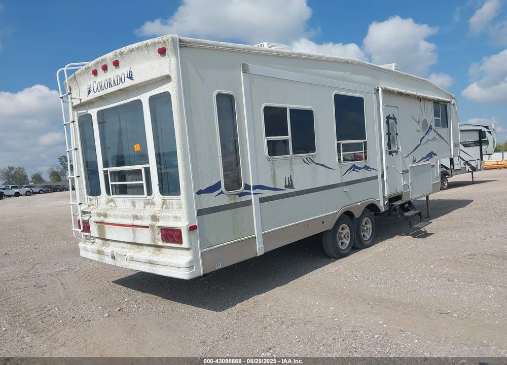 2004 COLORADO 33RL 5TH WHEEL TRAVEL TRAILER VIN: 47CFCRT274P650474