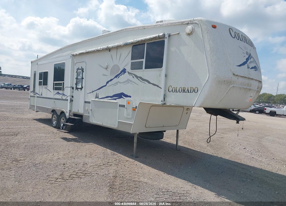 2004 COLORADO 33RL 5TH WHEEL TRAVEL TRAILER VIN: 47CFCRT274P650474