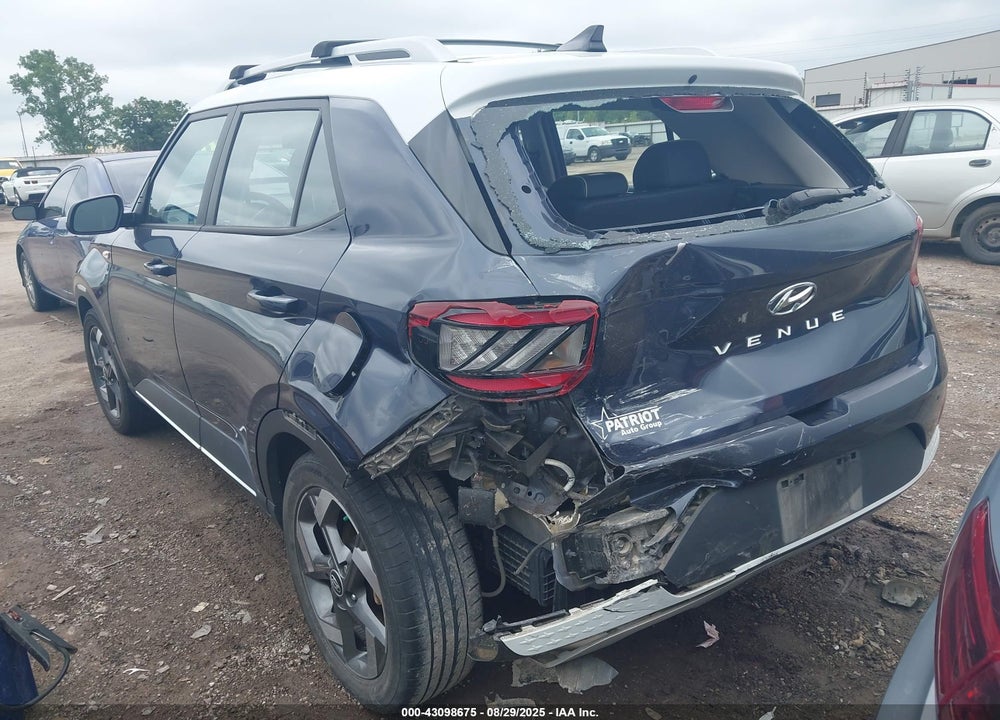 2022 HYUNDAI VENUE VIN: KMHRC8A34NU208657