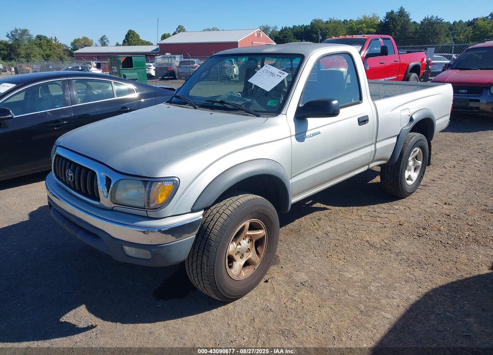 2002 TOYOTA TACOMA PRERUNNER VIN: 5TENM92N62Z118841