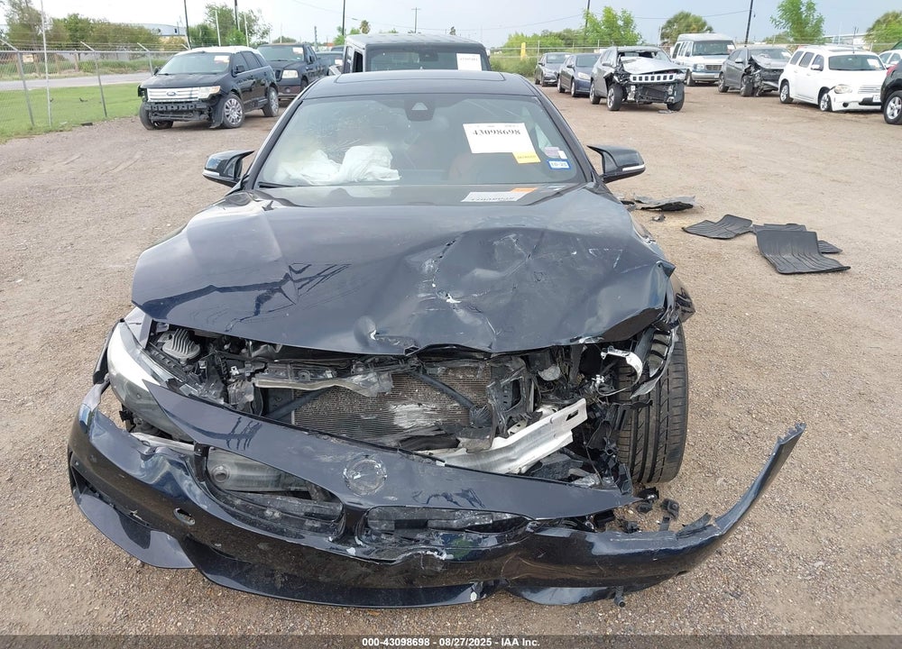 2018 BMW 4 SERIES VIN: WBA4J5C58JBF07317