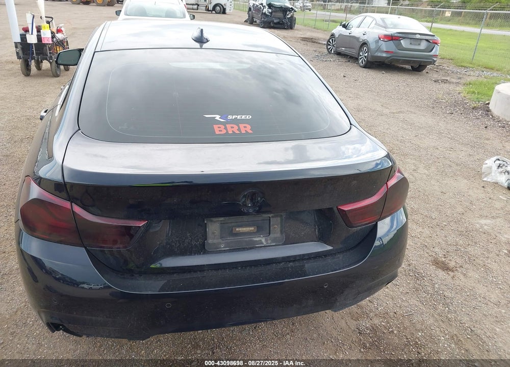 2018 BMW 4 SERIES VIN: WBA4J5C58JBF07317