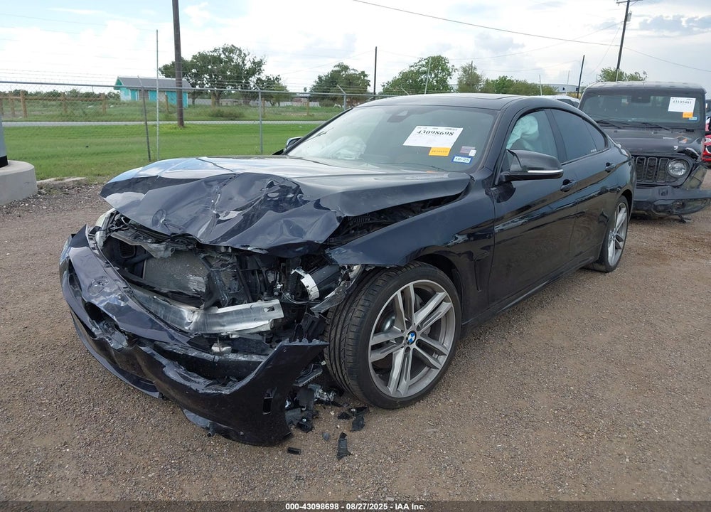 2018 BMW 4 SERIES VIN: WBA4J5C58JBF07317