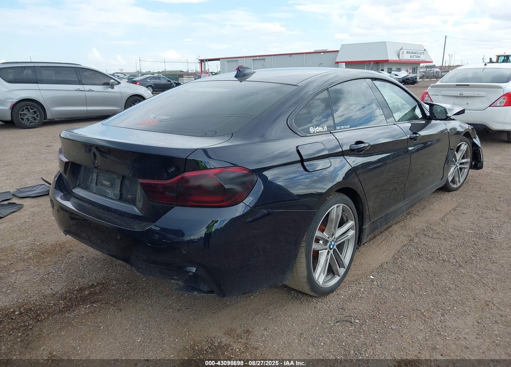 2018 BMW 4 SERIES VIN: WBA4J5C58JBF07317