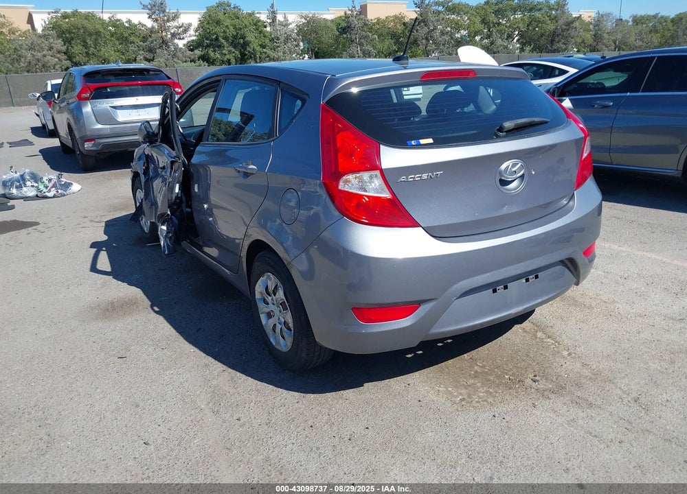 2016 HYUNDAI ACCENT VIN: KMHCT5AE3GU280622