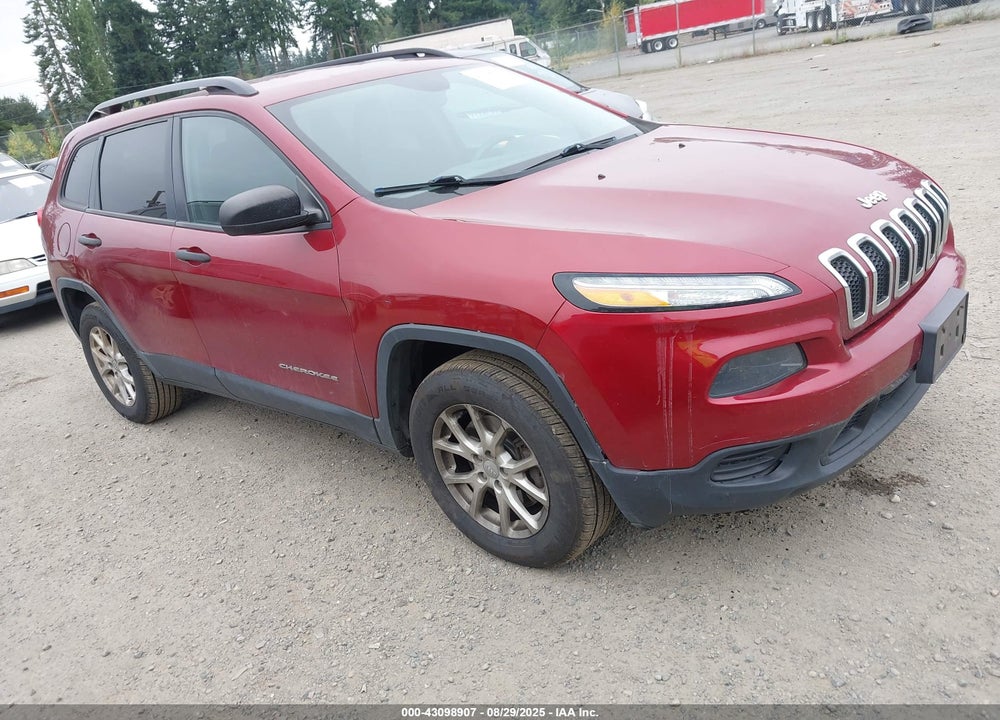 2016 JEEP CHEROKEE SPORT VIN: 1C4PJMAB1GW214070