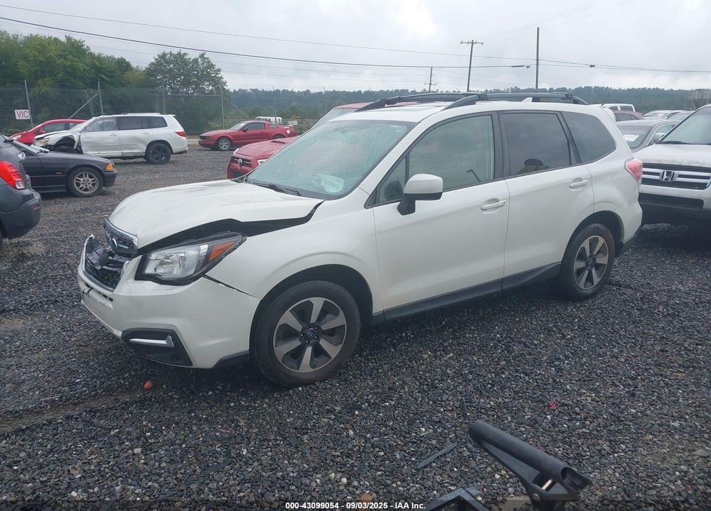 2017 SUBARU FORESTER 2.5I PREMIUM VIN: JF2SJADC7HH538287