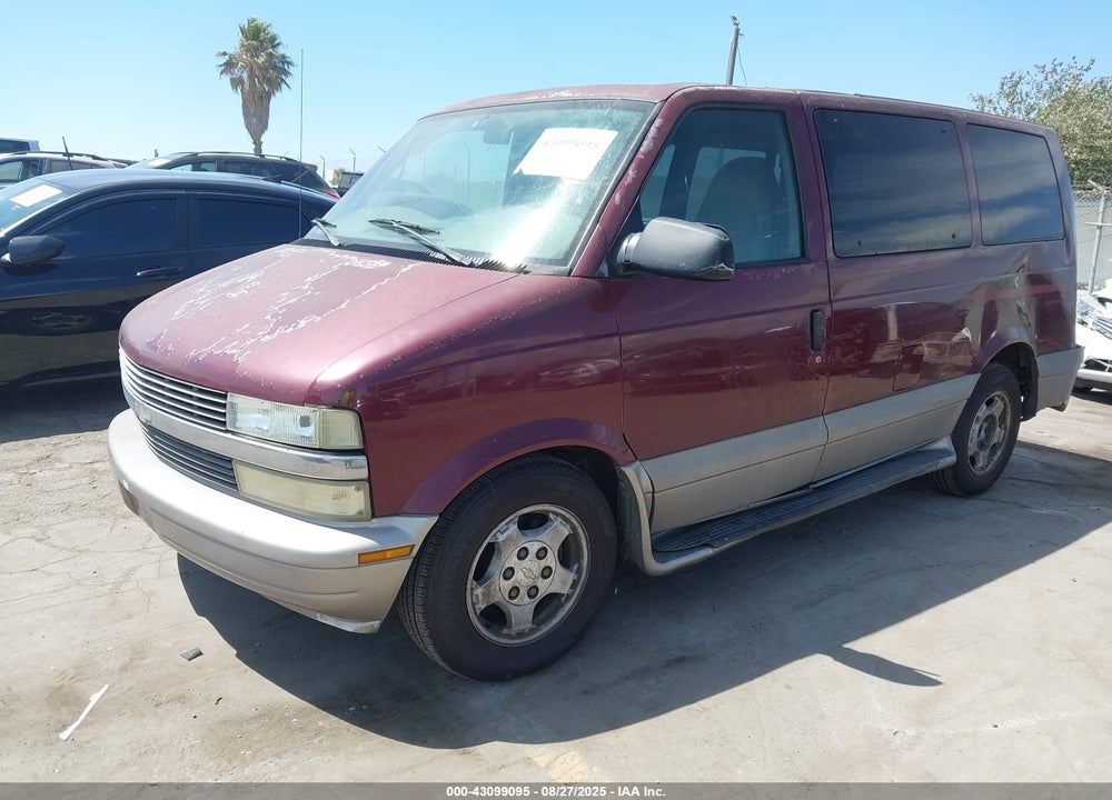 2005 CHEVROLET ASTRO VIN: 1GNDM19XX5B112156