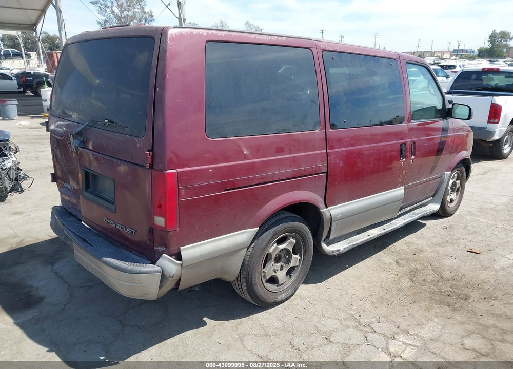 2005 CHEVROLET ASTRO VIN: 1GNDM19XX5B112156