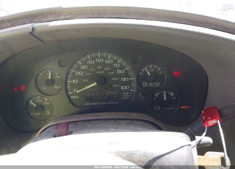2005 CHEVROLET ASTRO VIN: 1GNDM19XX5B112156