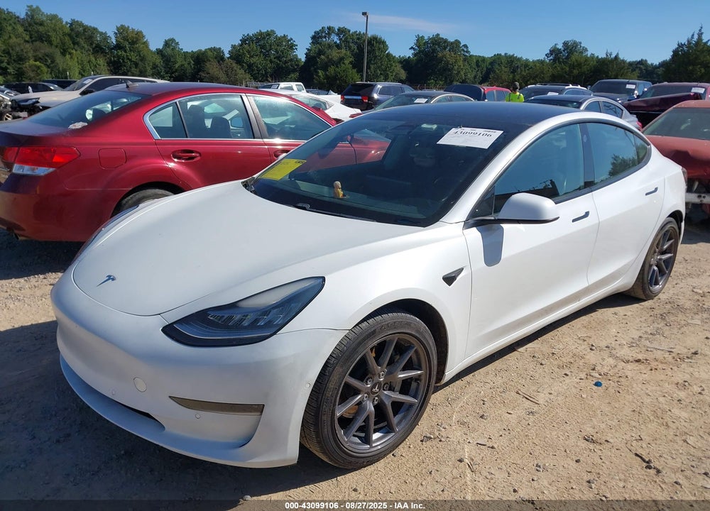 2021 TESLA MODEL 3 VIN: 5YJ3E1EA8MF855039