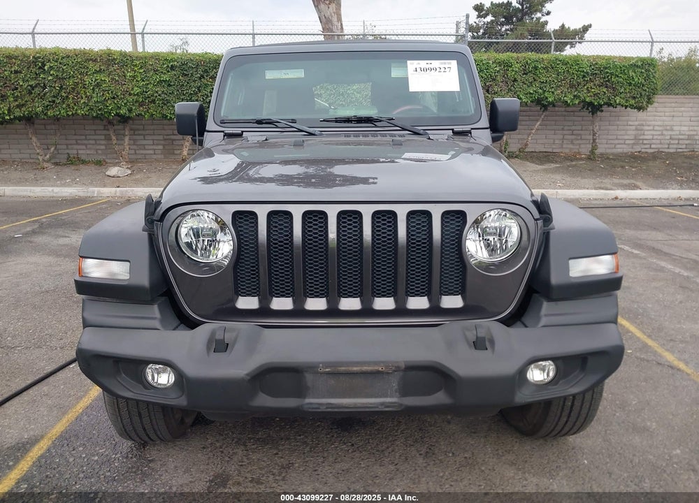 2022 JEEP WRANGLER UNLIMITED VIN: 1C4HJXDG7NW174409