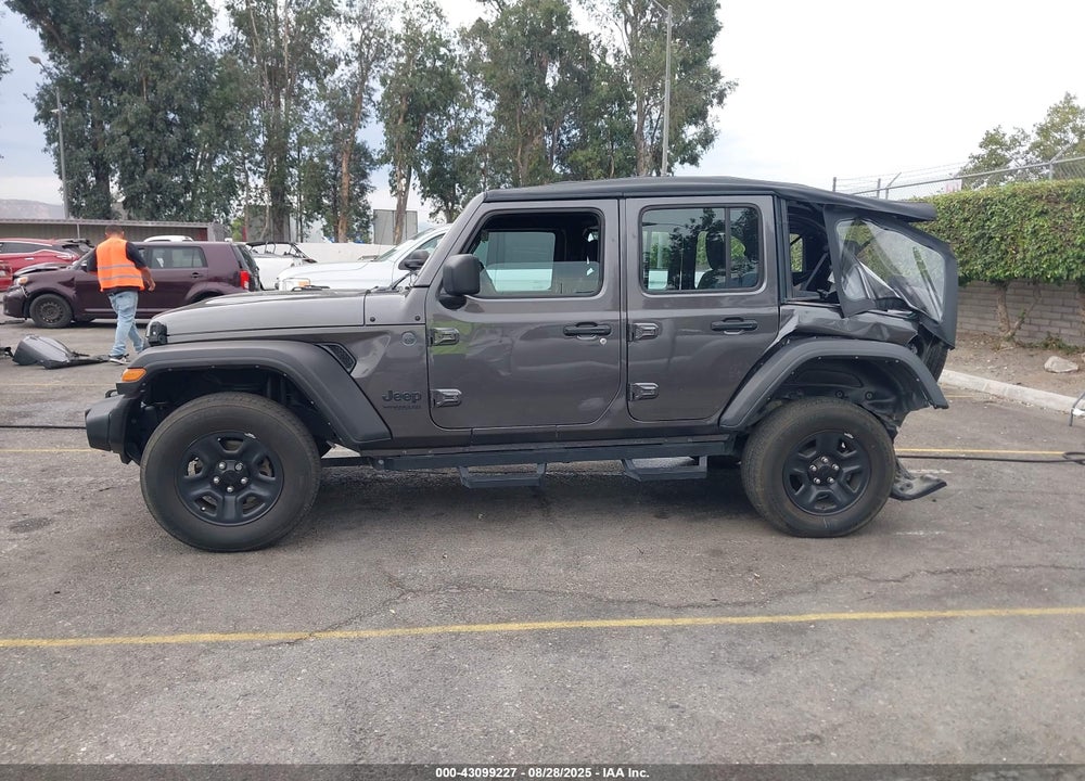 2022 JEEP WRANGLER UNLIMITED VIN: 1C4HJXDG7NW174409