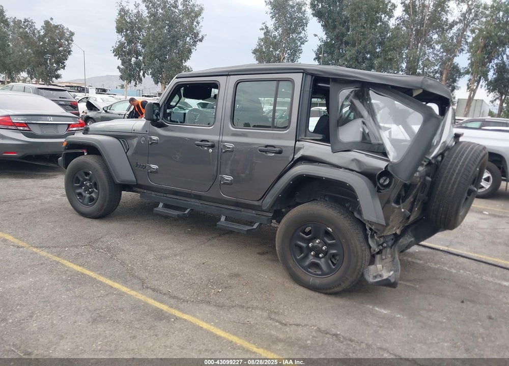 2022 JEEP WRANGLER UNLIMITED VIN: 1C4HJXDG7NW174409