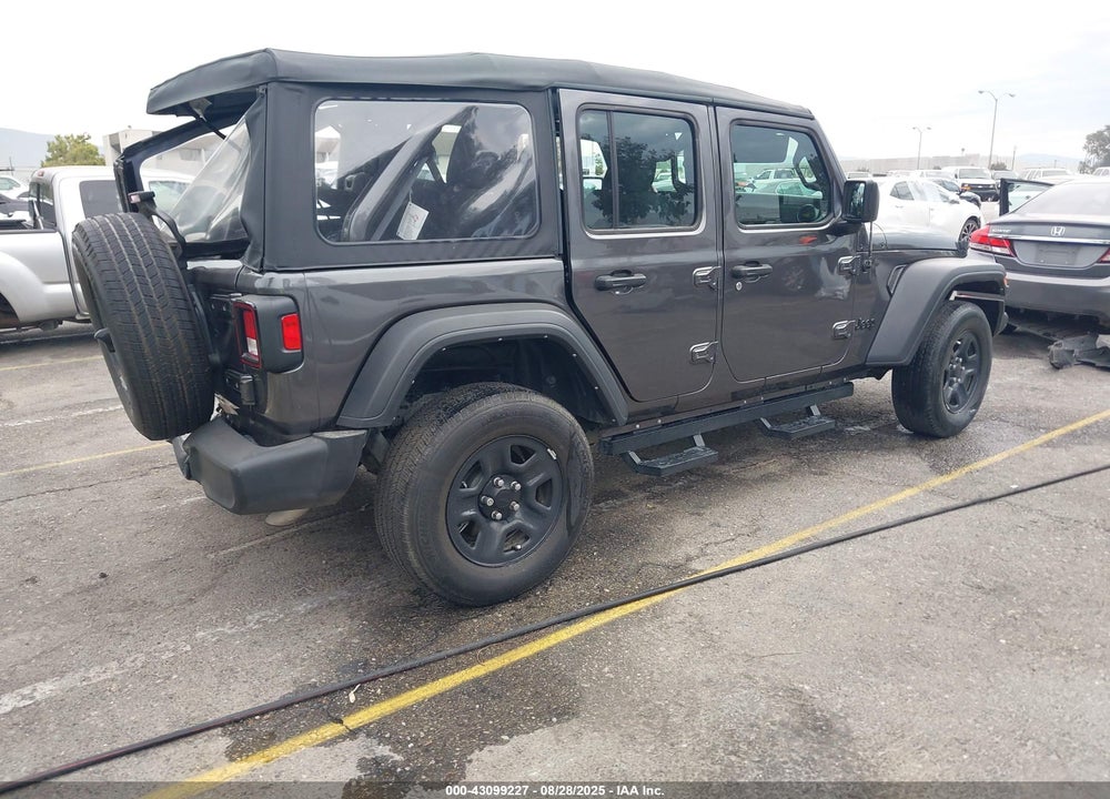 2022 JEEP WRANGLER UNLIMITED VIN: 1C4HJXDG7NW174409