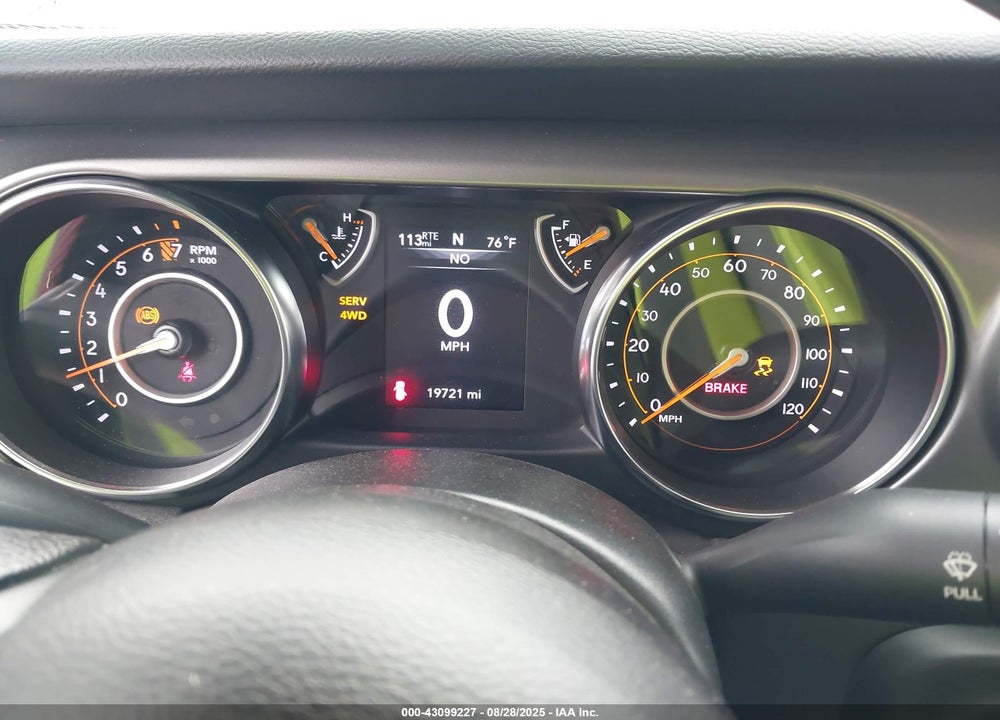 2022 JEEP WRANGLER UNLIMITED VIN: 1C4HJXDG7NW174409