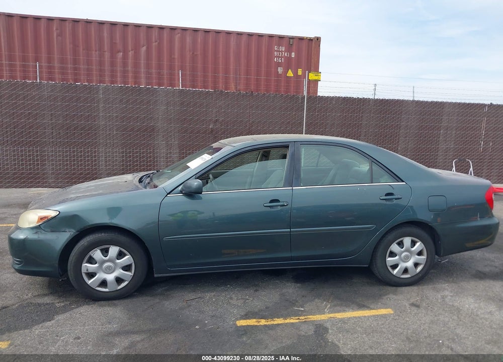 2004 TOYOTA CAMRY LE VIN: 4T1BE32K54U377363