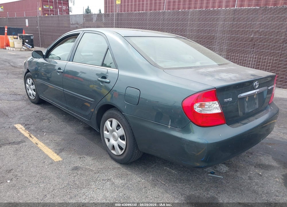 2004 TOYOTA CAMRY LE VIN: 4T1BE32K54U377363