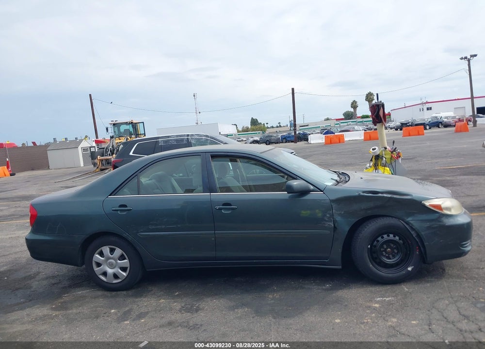 2004 TOYOTA CAMRY LE VIN: 4T1BE32K54U377363
