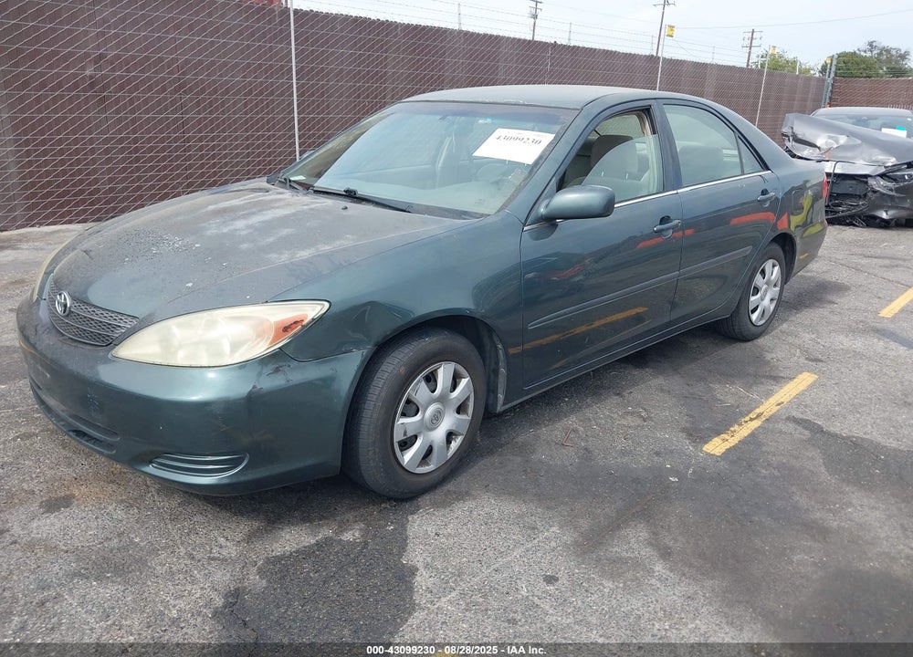 2004 TOYOTA CAMRY LE VIN: 4T1BE32K54U377363