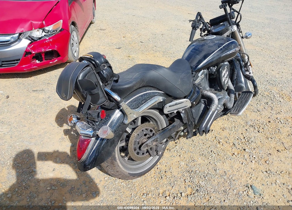2014 YAMAHA XVS1300 CT/CFD VIN: JYAVP32E5EA004697