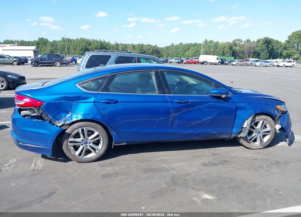 2018 FORD FUSION SE VIN: 3FA6P0HD5JR237992