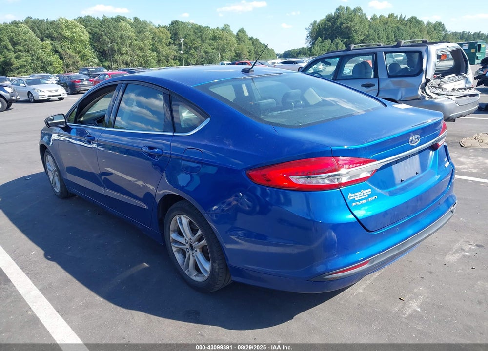 2018 FORD FUSION SE VIN: 3FA6P0HD5JR237992
